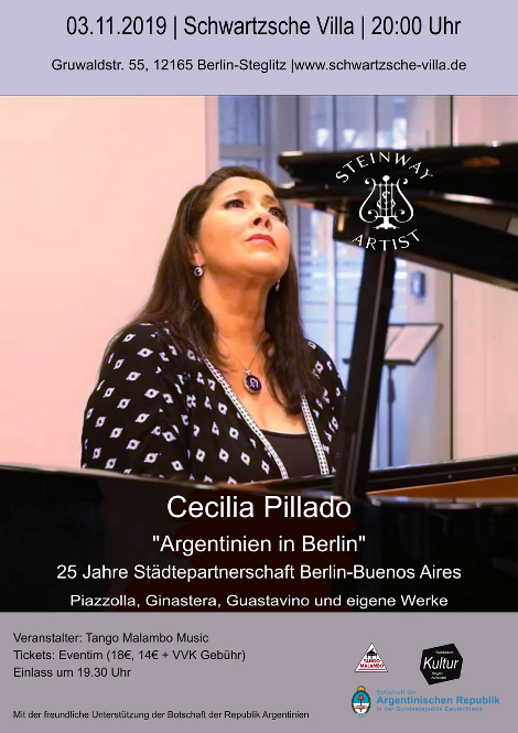 Cecilia Pillado Piano Recital