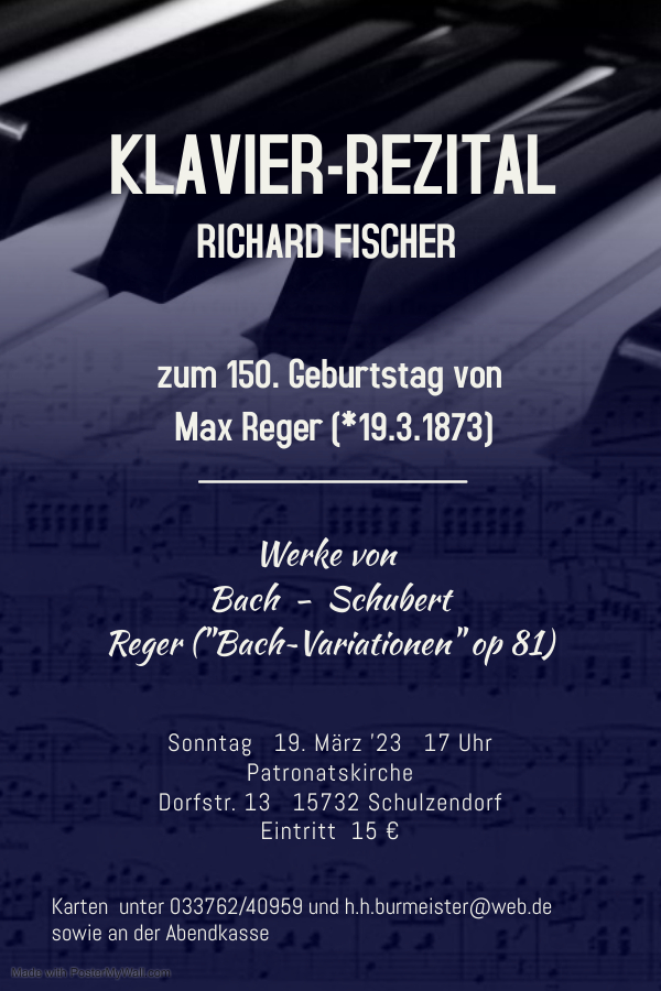 Konzert Richard Fischer